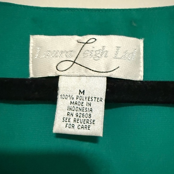 VTG 90s Floral Sleeveless Midi Dress Medium Empire Waist Mermaid Babydoll Fairy - Picture 7 of 8